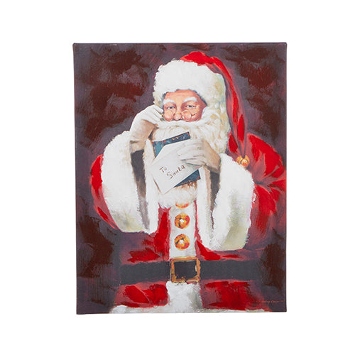 Santa Canvas Wall Art