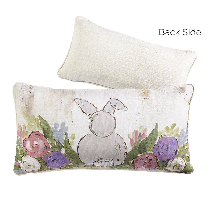 Bunny Tails Lumbar Pillow