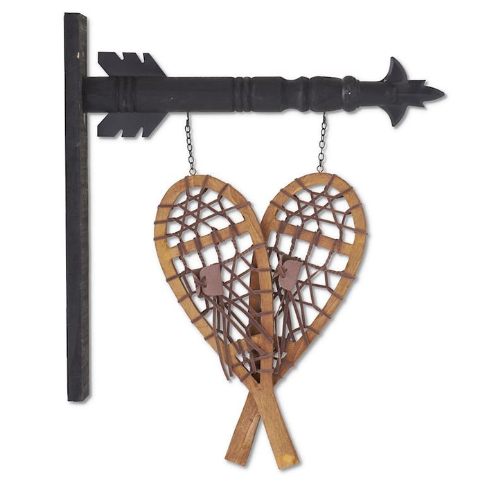Pair of Decorative Snowshoes Arrow Replacement