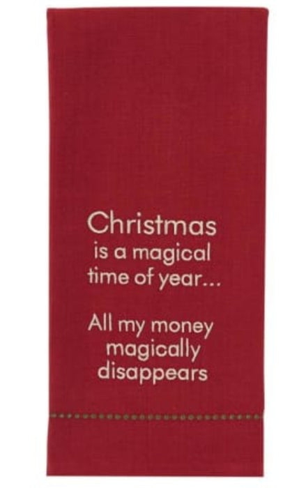 Christmas Is A Magical Time Of Year Dishtowel