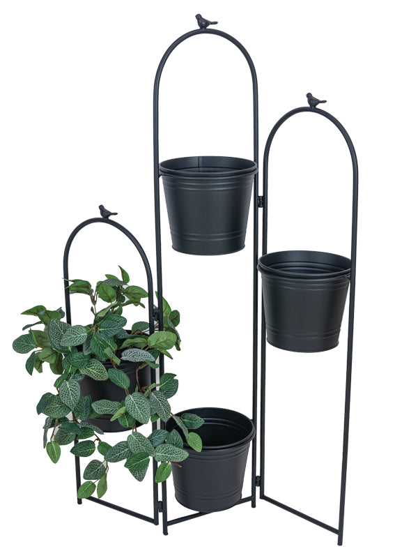 Accordion Quad Planter Stand