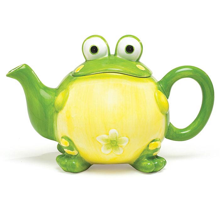 Toby Toad Ceramic Teapot