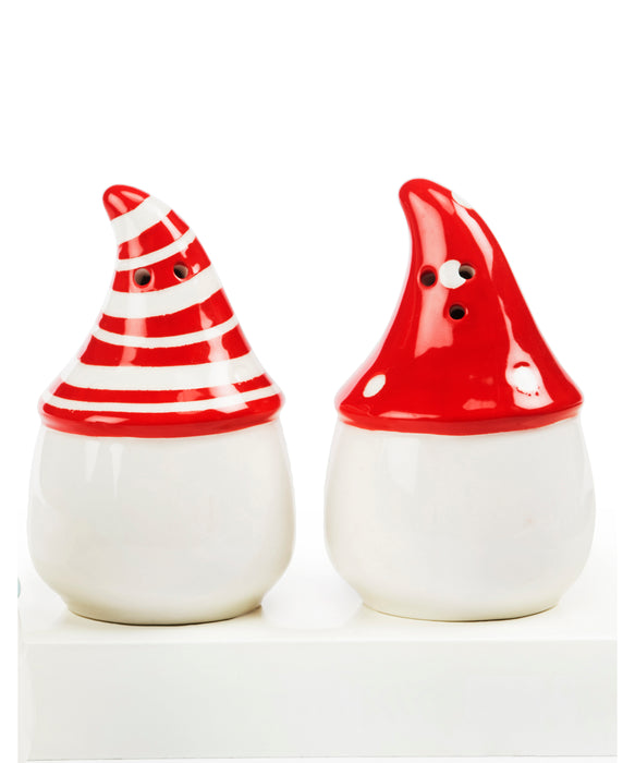 Gnome Salt & Pepper Shakers with Sentiment