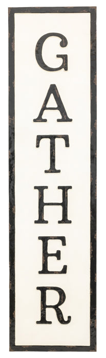 Gather Wall Plaque