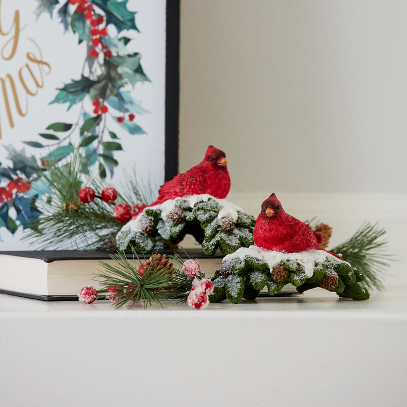 Cardinal on Branch - 2 Styles