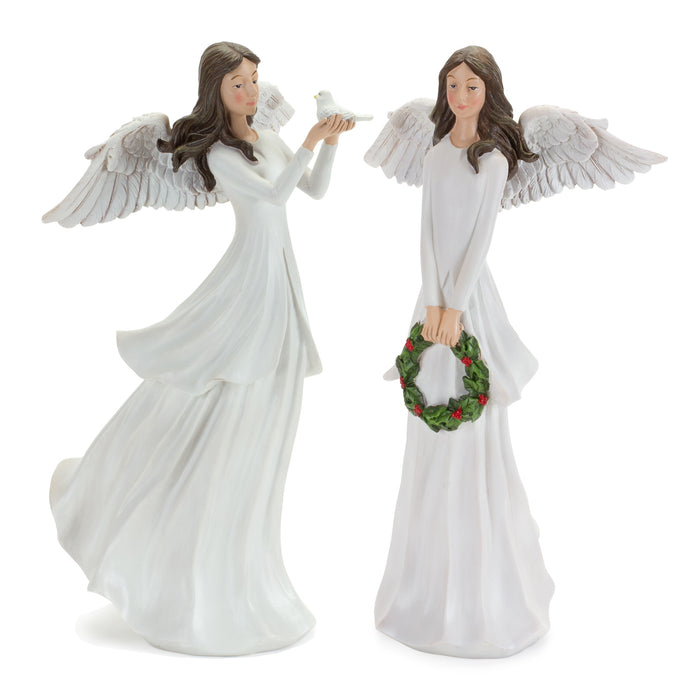White Angel Figurine - 2 Styles