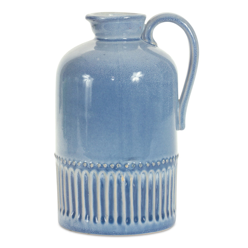 Blue Jug - 9"