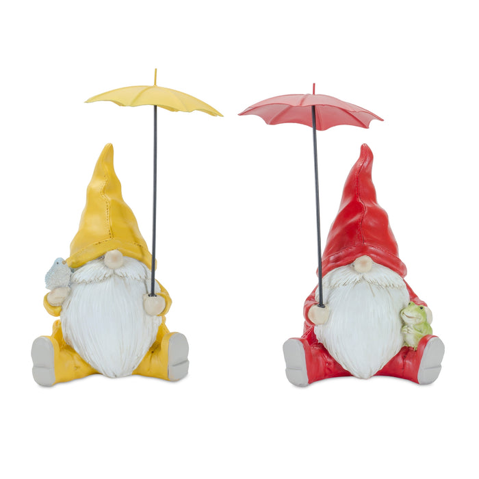 Gnome with Umbrella - 2 Styles
