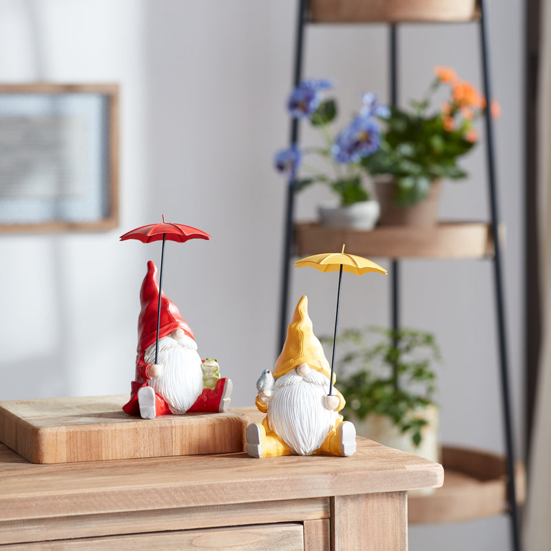 Gnome with Umbrella - 2 Styles