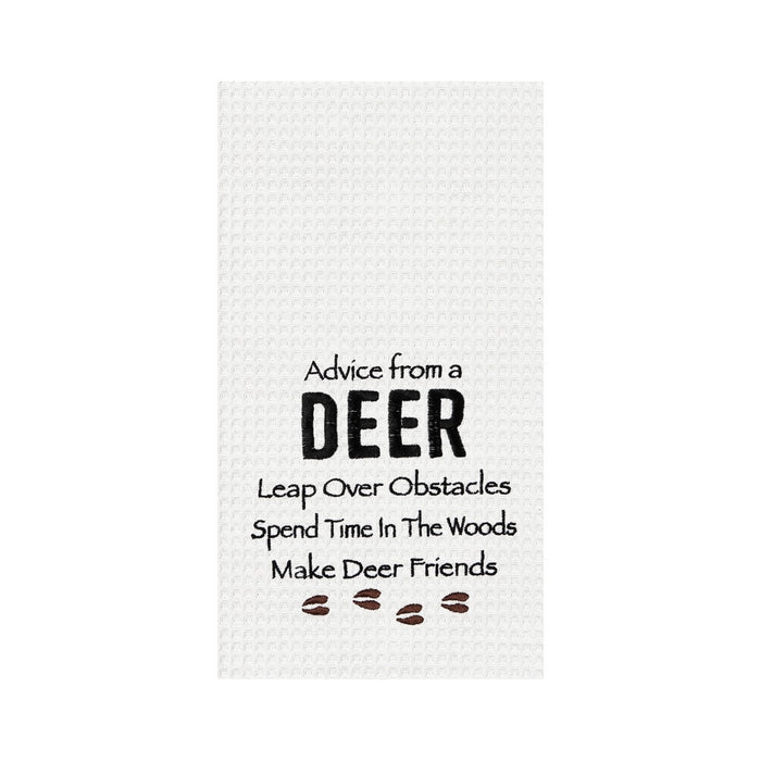 Advice From A Deer Towel