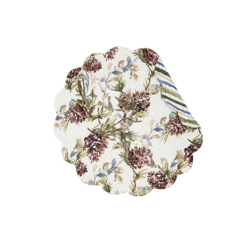Cooper Pines  Round Placemat - Set of 4