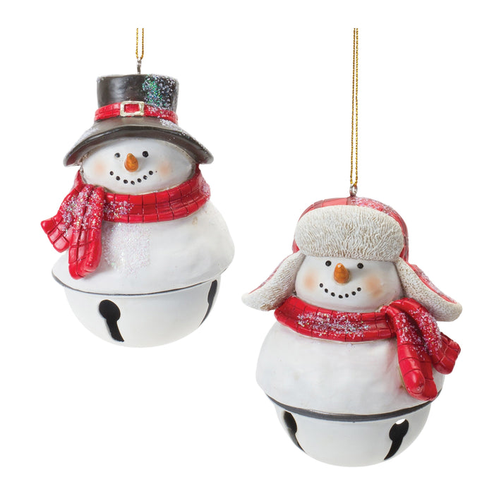 Snowman / Bell Ornaments