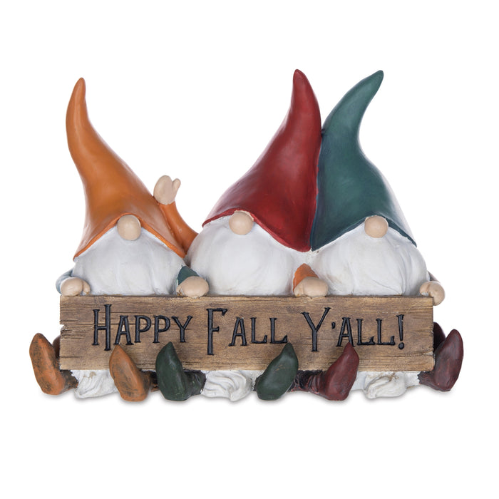 Happy Fall Y'all Gnome Sign