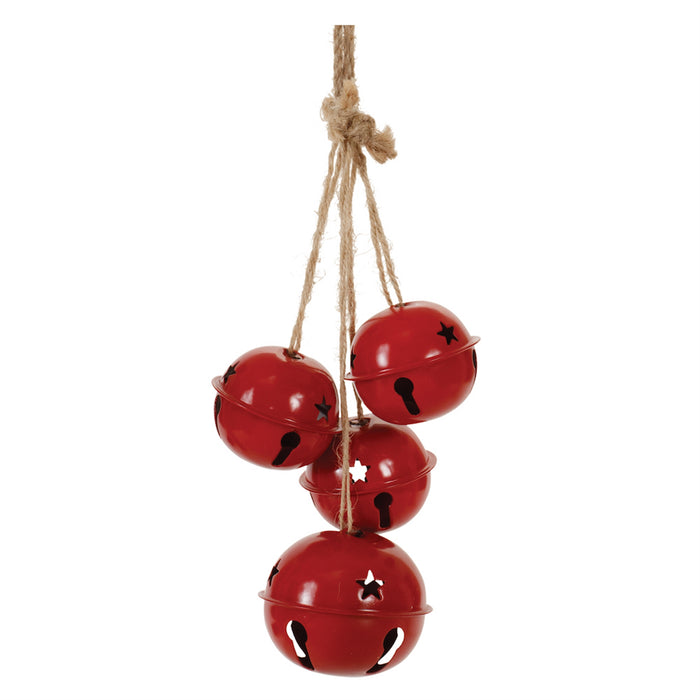 Sleigh Bell Cluster Ornament