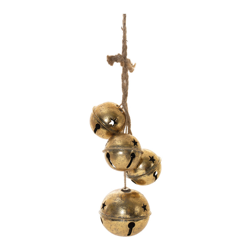 Sleigh Bell Cluster Ornament