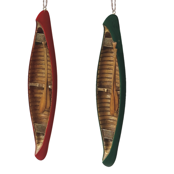 Canoe Ornaments - 3 Options