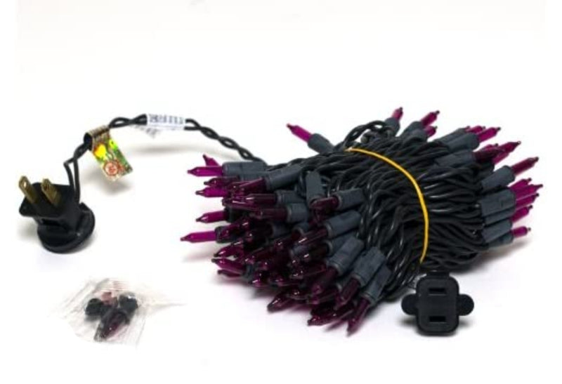 Purple Indoor or Outdoor Light Set Standard