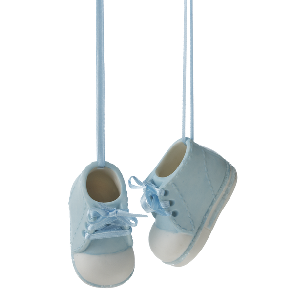 Boy Baby Shoe Ornament Set (2 pc. set)