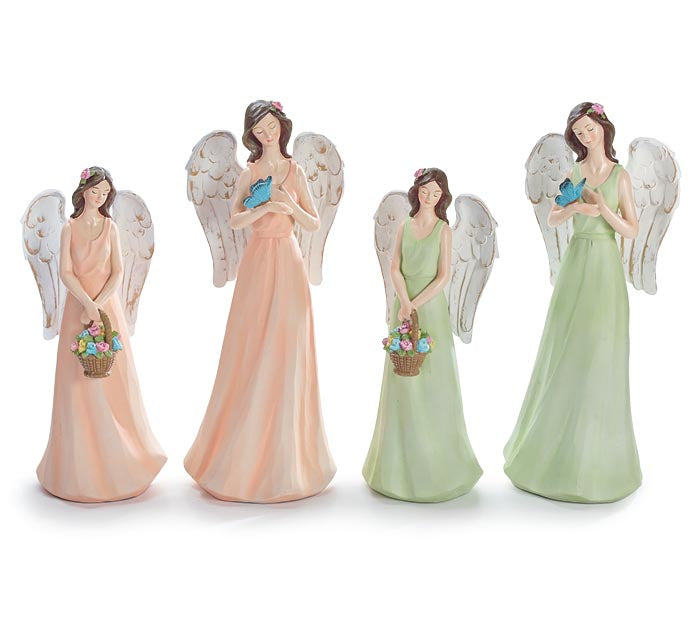 Spring Angel Figurines- 4 Options