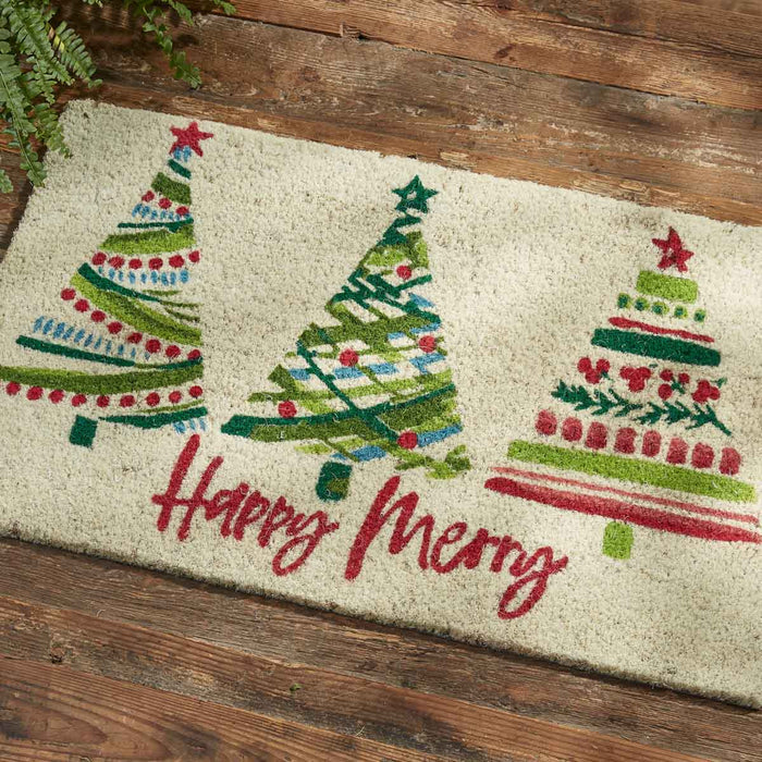 Happy Merry Doormat