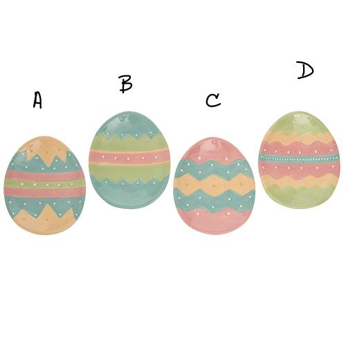 Easter Dottie Egg Plate - 4 Colors