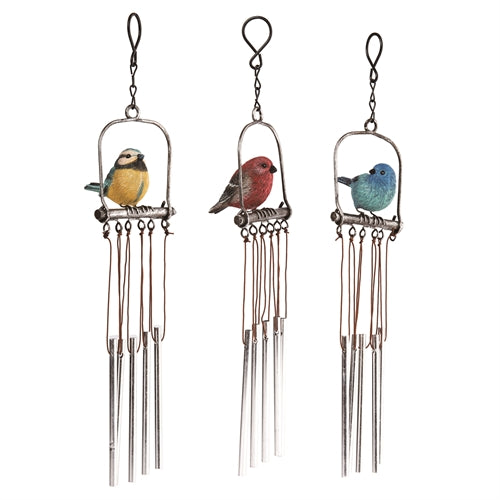 Intricate Bird Chime - 3 Colors