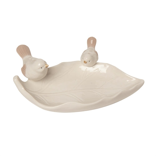 Bird Leaf Bird Bath