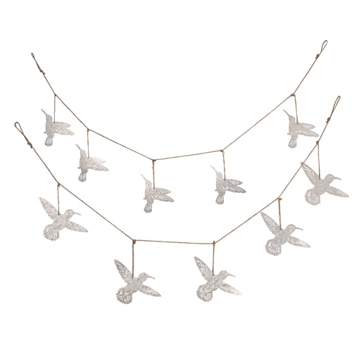 Metal Hummingbird Banner - 2 Options