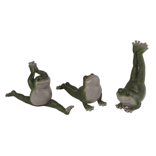 Green Yoga Frog- 3 Options