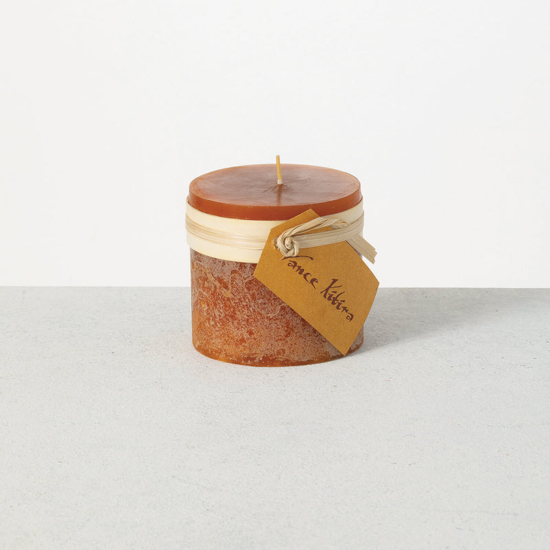 3" Pillar Timber Candles - Vance Kitira