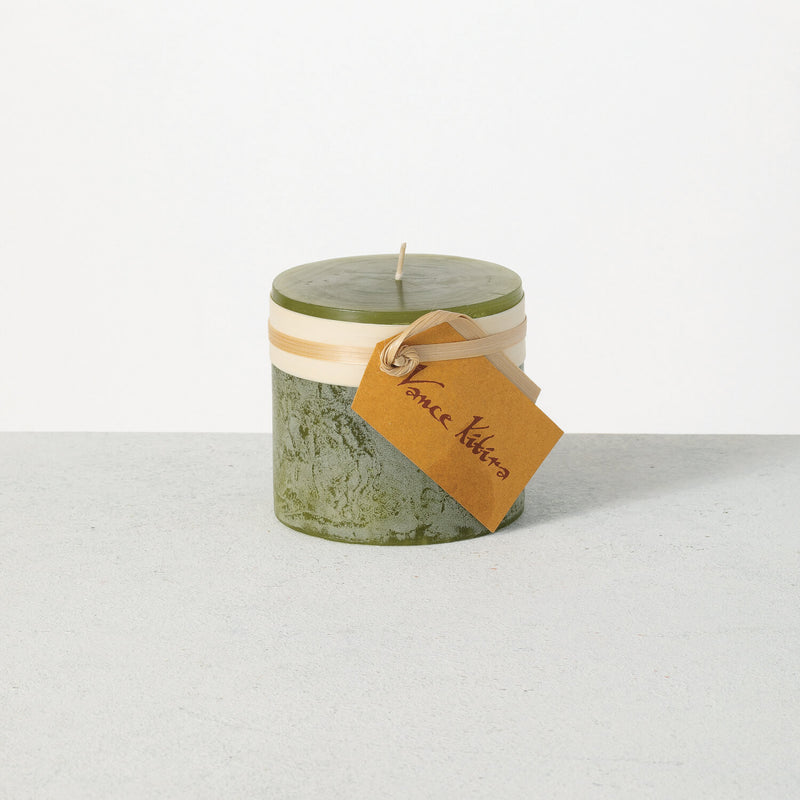 3" Pillar Timber Candles - Vance Kitira