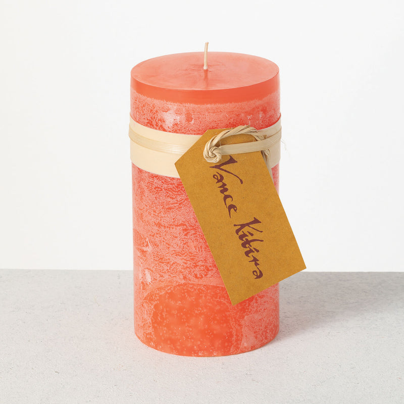Pillar Timber Candles - 6 "