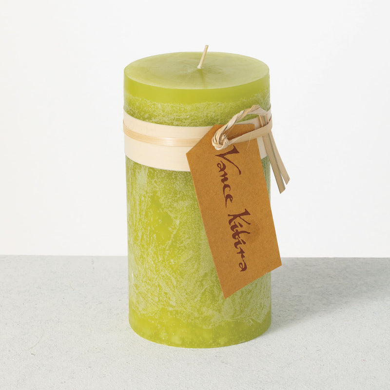 Pillar Timber Candles - 6 "
