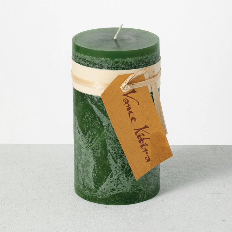 Pillar Timber Candles - 6 "