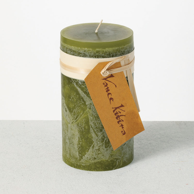 Pillar Timber Candles - 6 "