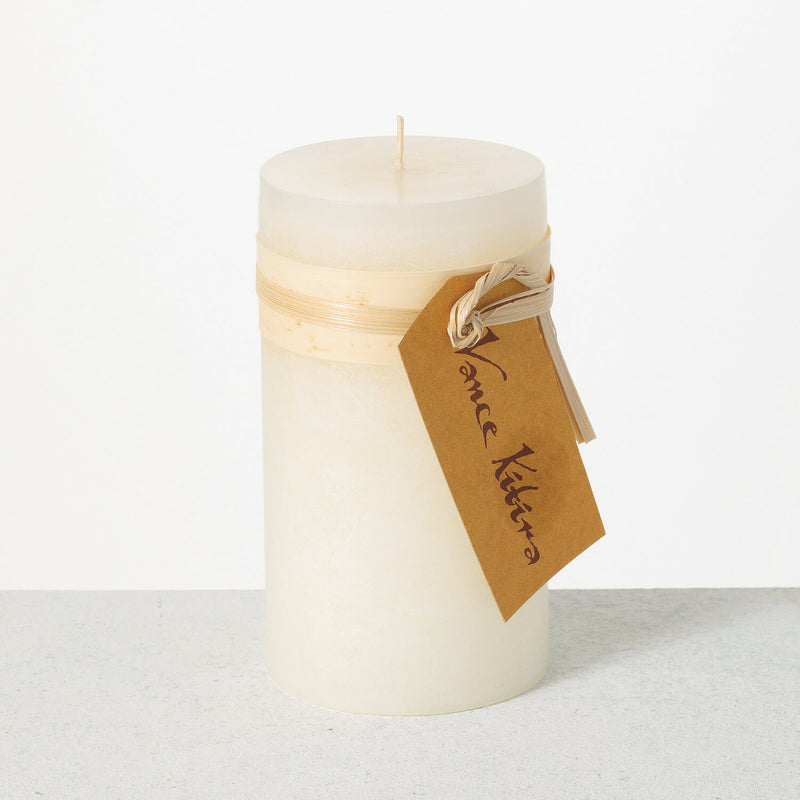Pillar Timber Candles - 6 "