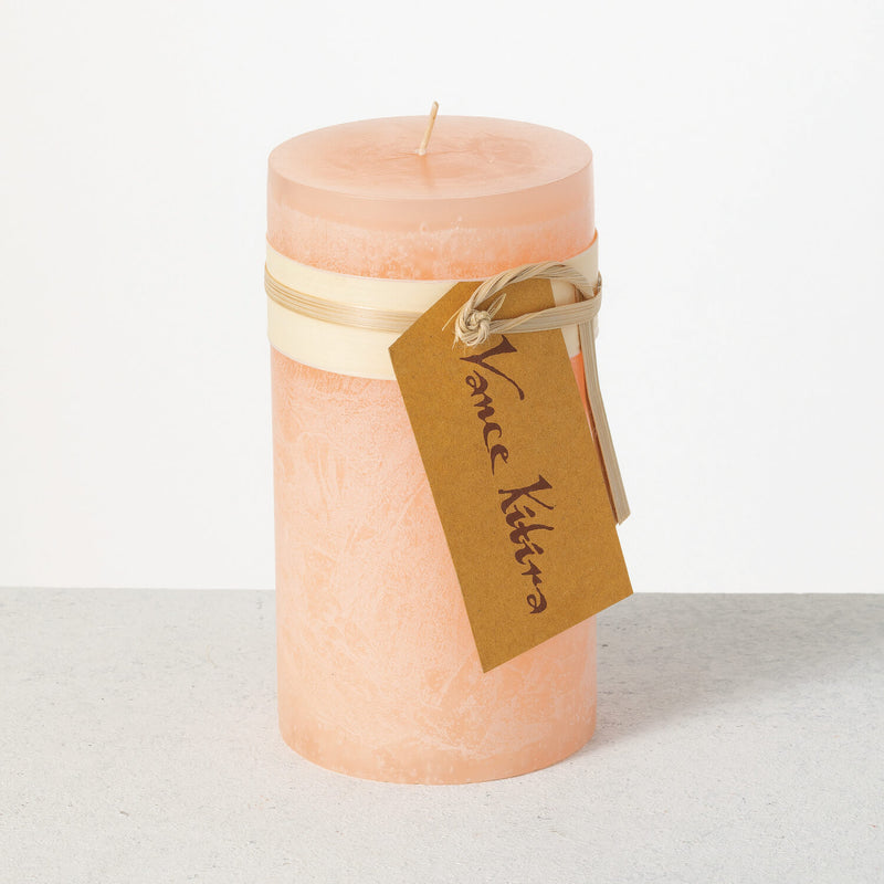 Pillar Timber Candles - 6 "
