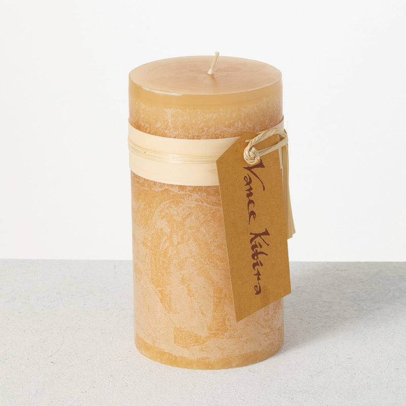 Pillar Timber Candles - 6 "
