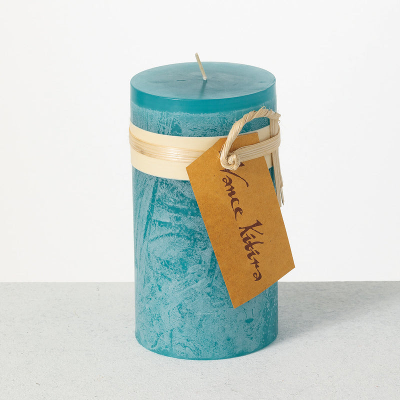 Pillar Timber Candles - 6 "