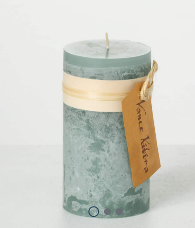 Pillar Timber Candles - 6 "
