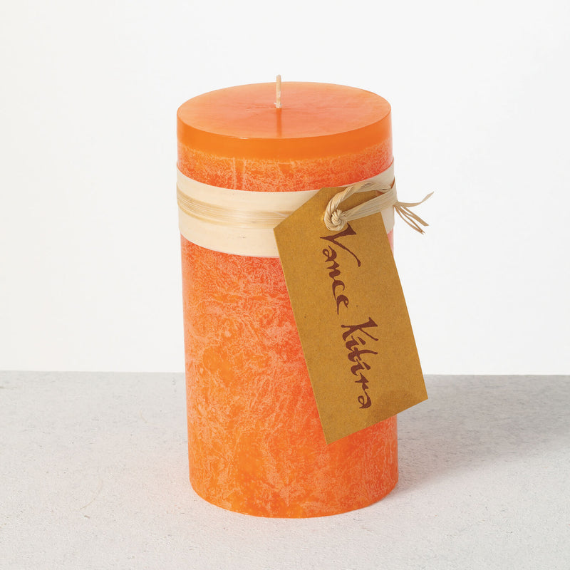 Pillar Timber Candles - 6 "