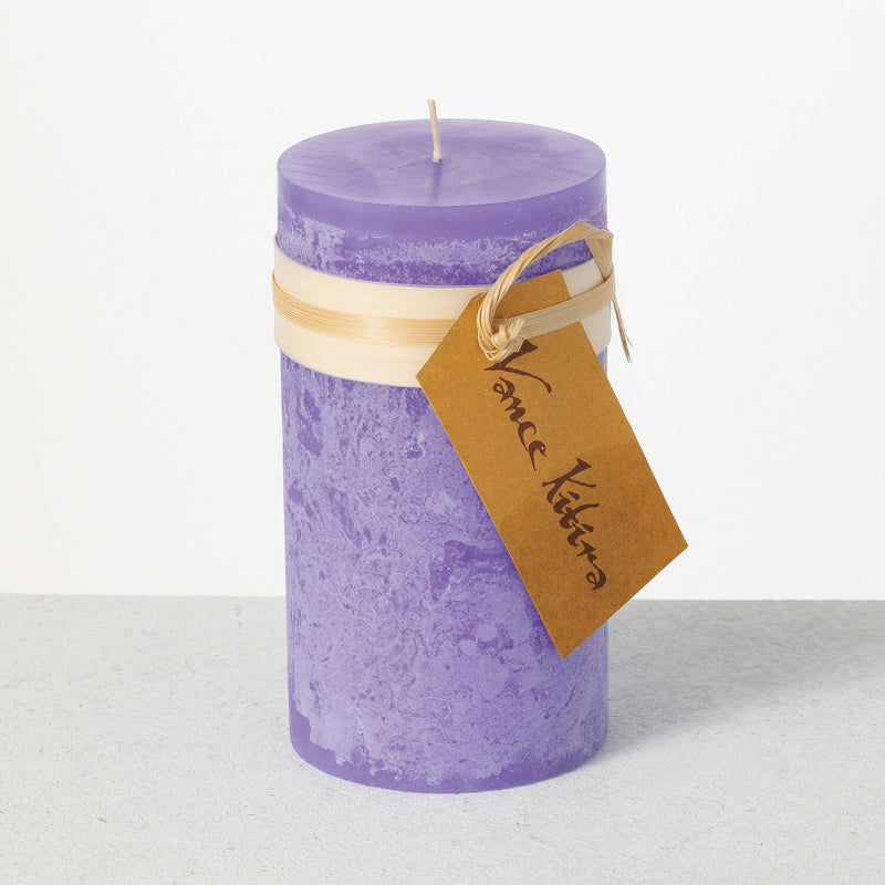 Pillar Timber Candles - 6 "