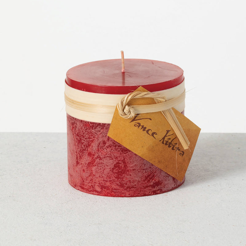 4" Pillar Timber Candles