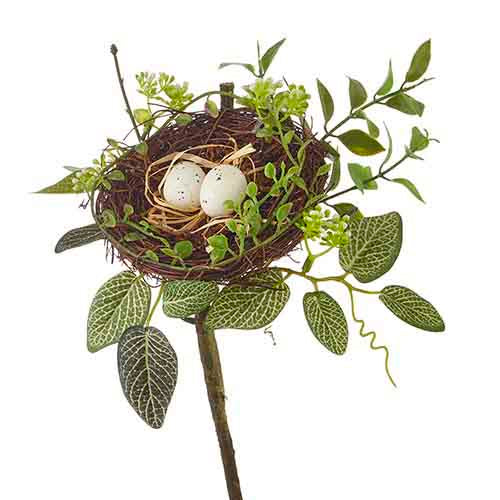 Bird Nest with Eggs Pick