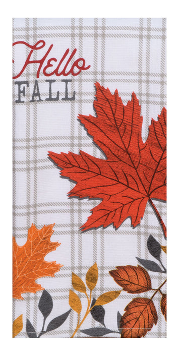 Harvest Blessings Hello Fall Dual Purpose Terry Towel
