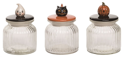 Glass Candy Jar - 3 Options