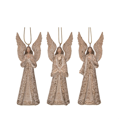 Elegant Angel Ornaments - 3 Styles