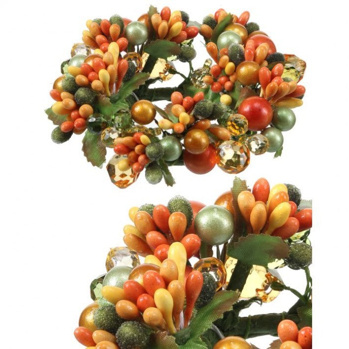 Pearl Berry/Jewel Candle Ring