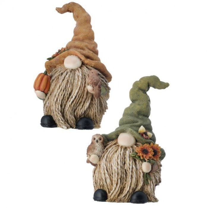 Harvest Gnome Figurines - 2 Styles