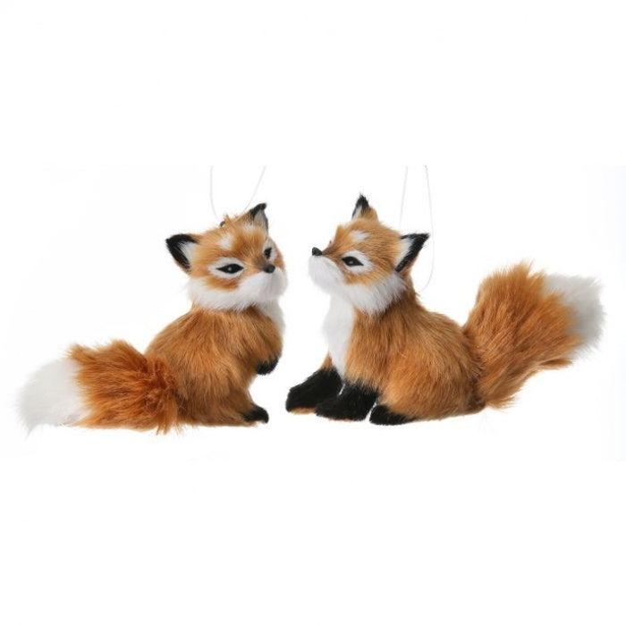 Furry Fox Ornament - 3 Options